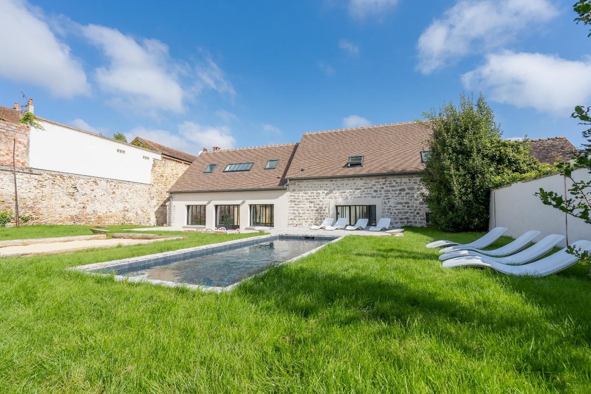 Villa Albertine, 4 Chambres En Plein Coeur De Barbizon Proche Lisiere De Foret Exterior foto