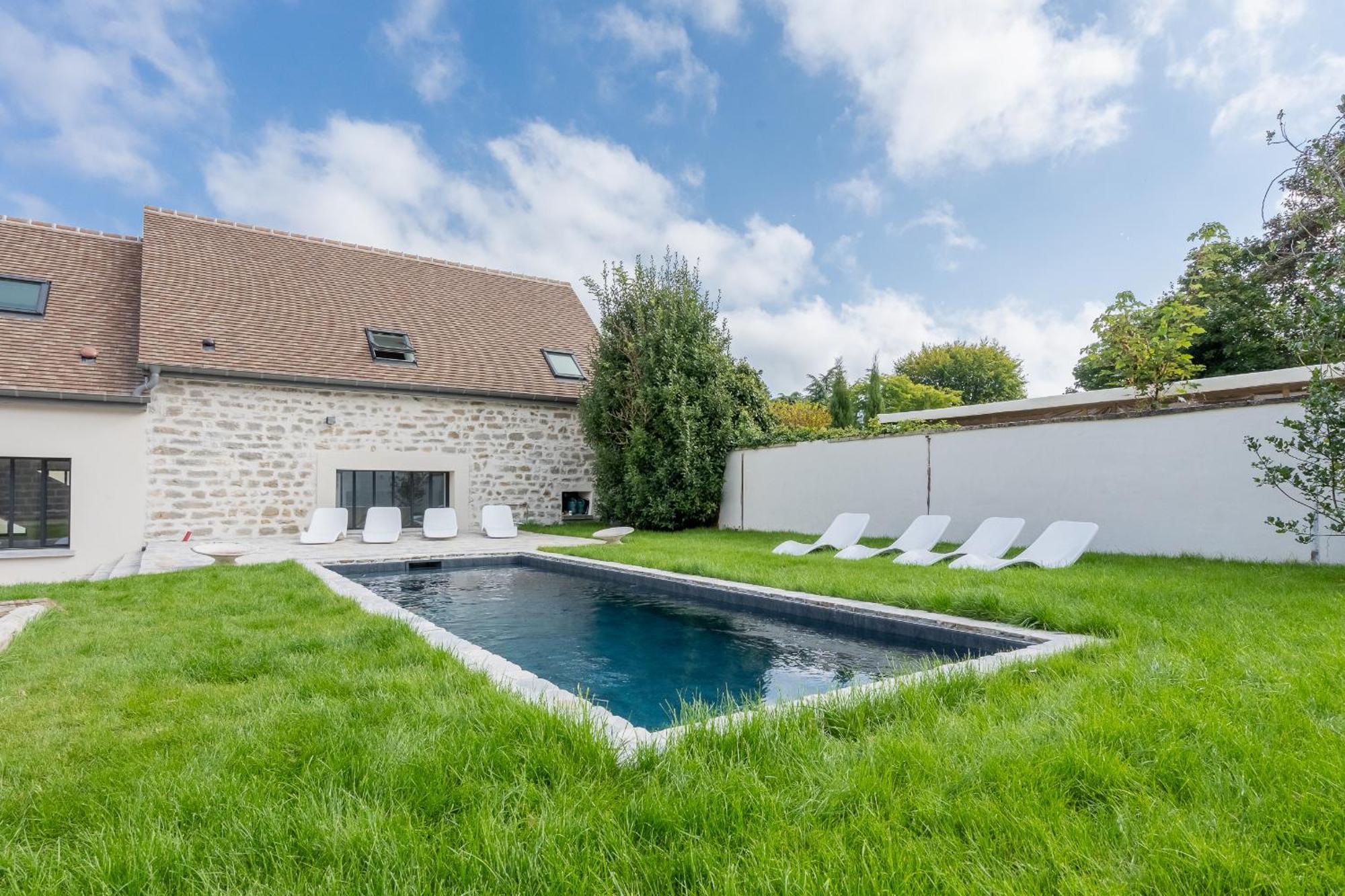 Villa Albertine, 4 Chambres En Plein Coeur De Barbizon Proche Lisiere De Foret Exterior foto